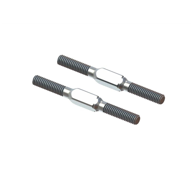Arrma Steel Turnbuckle M4x45mm Silver _2_ - RC-Zubehoer