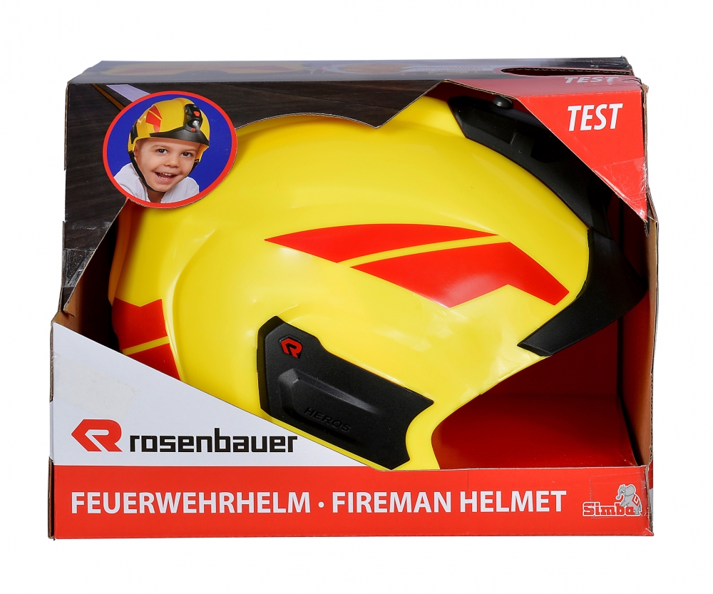Simba Feuerwehr Helm Rosenbauer mit Licht - RC-Zubehoer