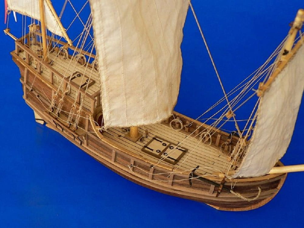 Krick Dusek Segel Schiff Pinta 1:72 Holz Baukasten