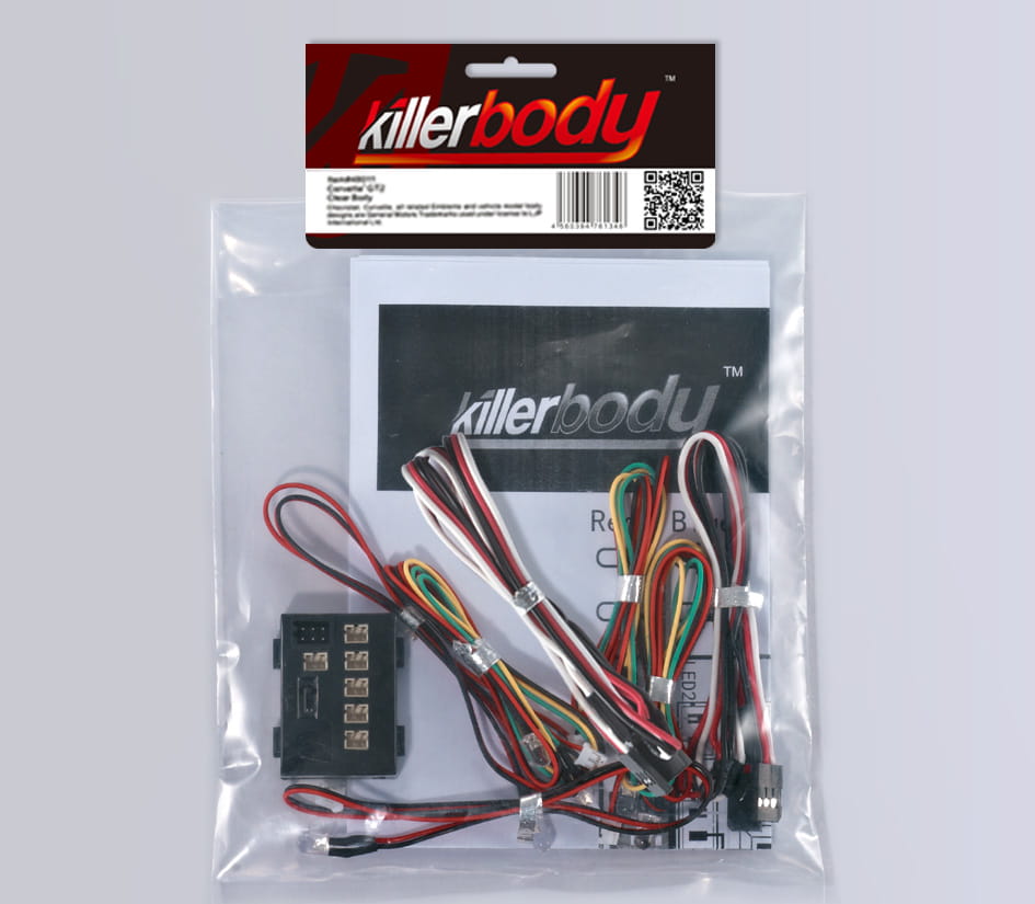 Killerbody LED Licht Set _8 LED`s_ mit Kontroller Box - RC-Zubehoer