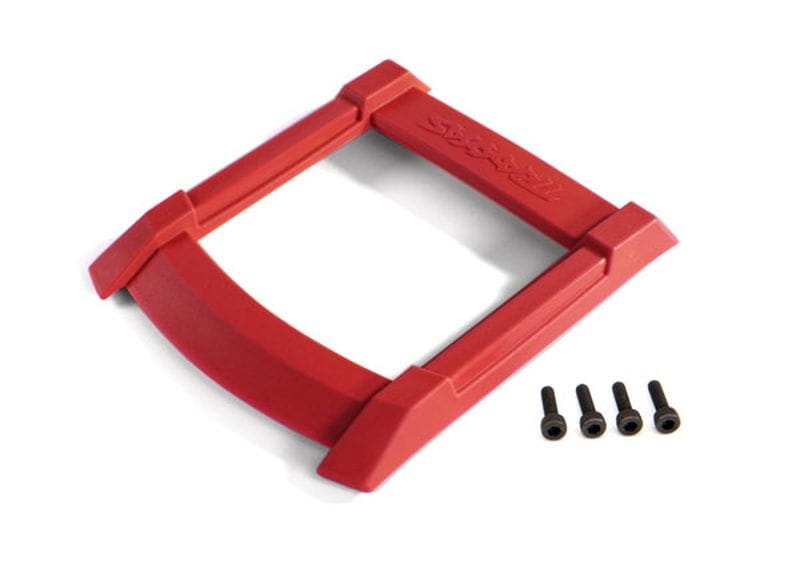 Traxxas Skid-Platte_ Dach _fuer Karo_ rot - RC-Zubehoer