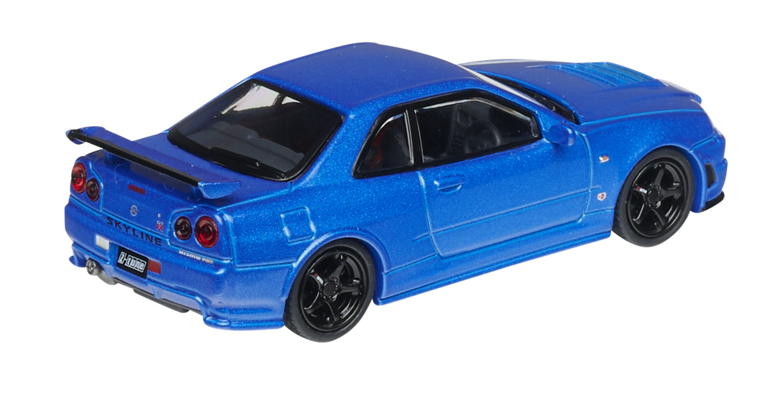 Schuco 1_64 Nismo R34 GT-R Z-tune Blau Standmodell