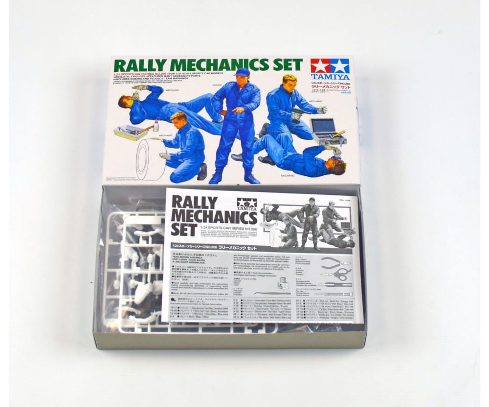Tamiya Figuren-Set Rally Mechaniker _5_ 1_24 Platik Modellbau Figuren - RC-Zubehoer