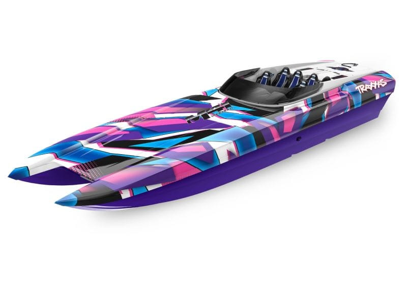 Traxxas DCB M41 40_ RC Boot Brushless Catamaran Purble