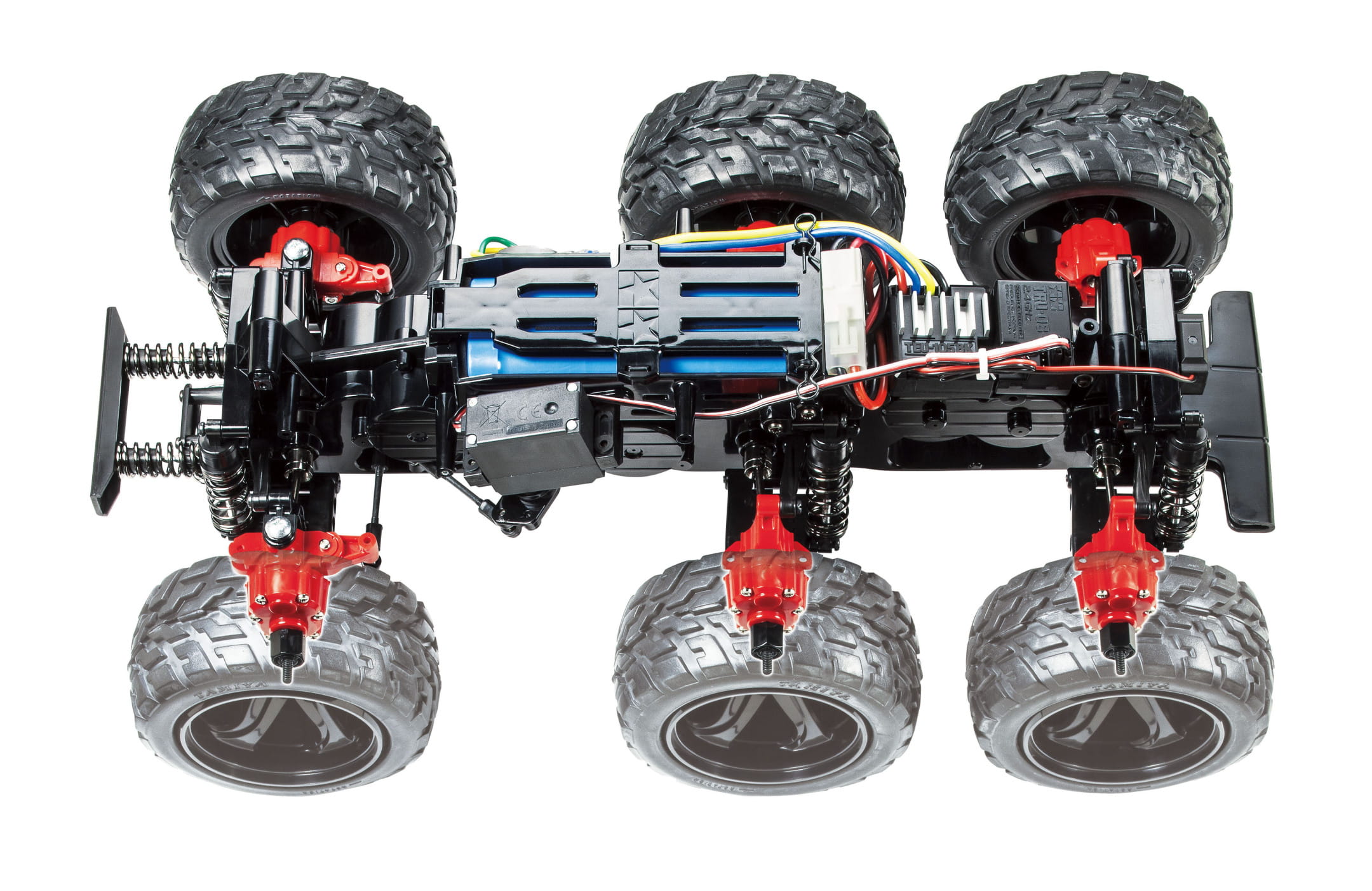 Tamiya RC Monstertruck Dynahead 6x6 G6-01TR 1:18 Bausatz