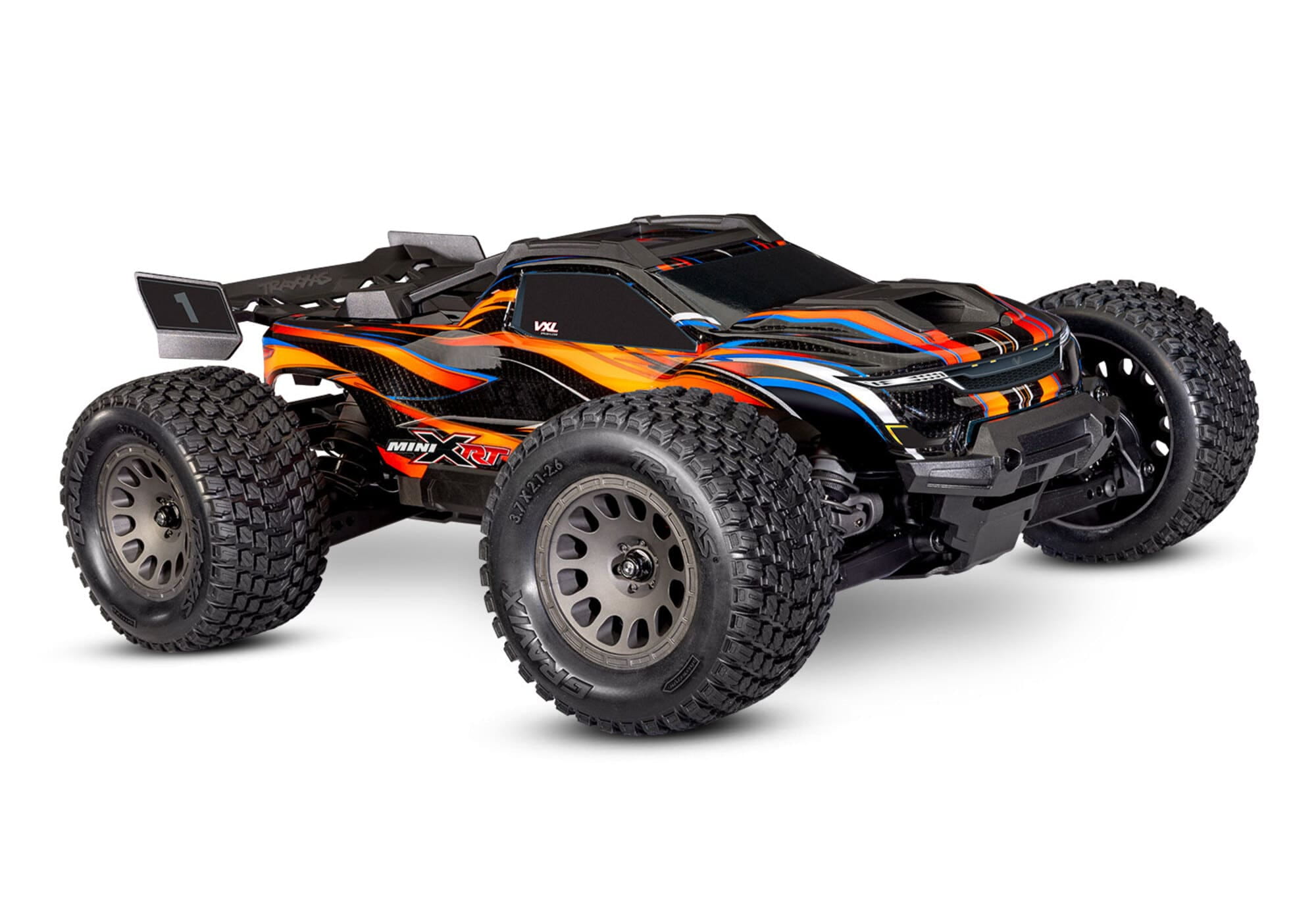 raxxas Mini XRT VXL3S Brushless RC Truck 4WD mit LiPo Akku in Orange Traxxas Mini XRT VXL-3S Brushless RC Truck 4WD mit LiPo Akku in Orange