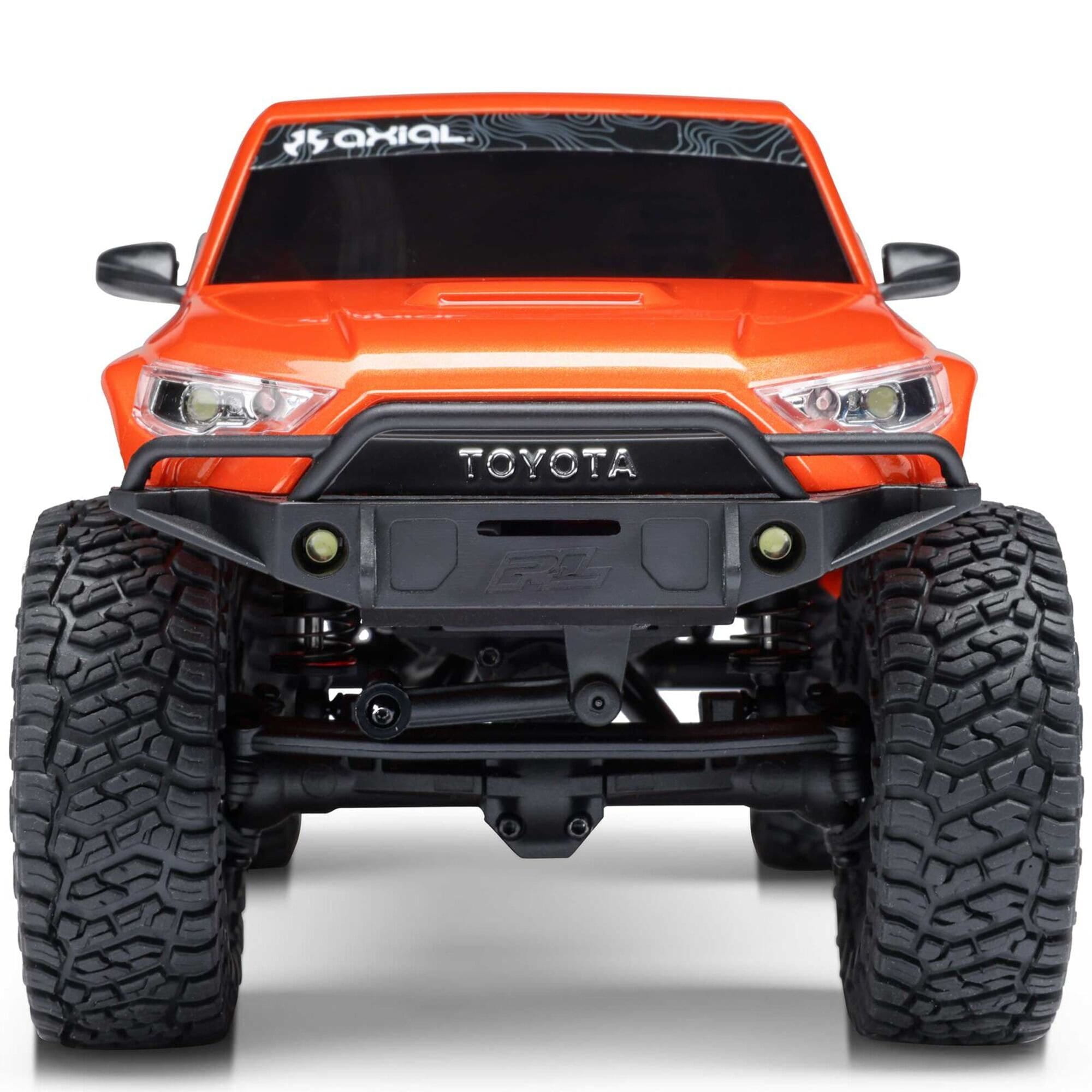 Axial SCX24 Toyota 4Runner 1_24 RTR RC Rock Crawler orange