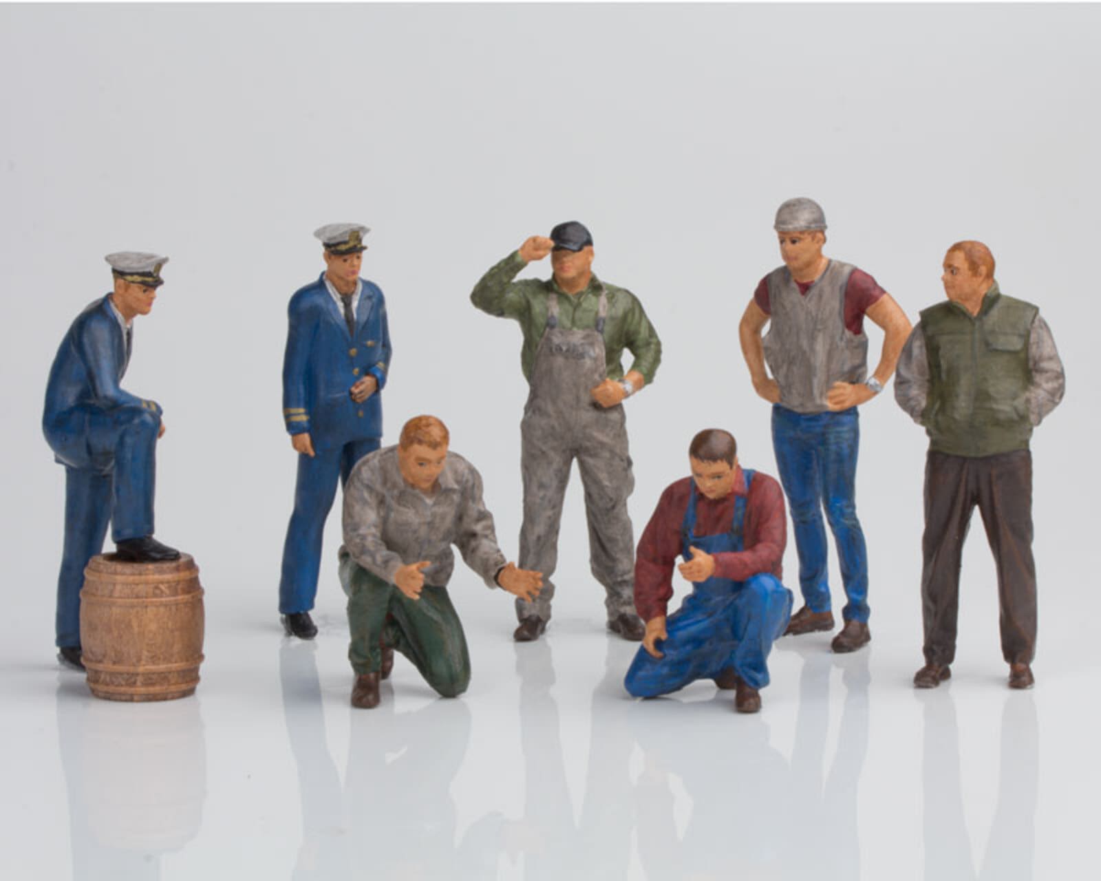 Krick Figur Arbeiter stehend 3D Resin 1_25 - RC-Zubehoer