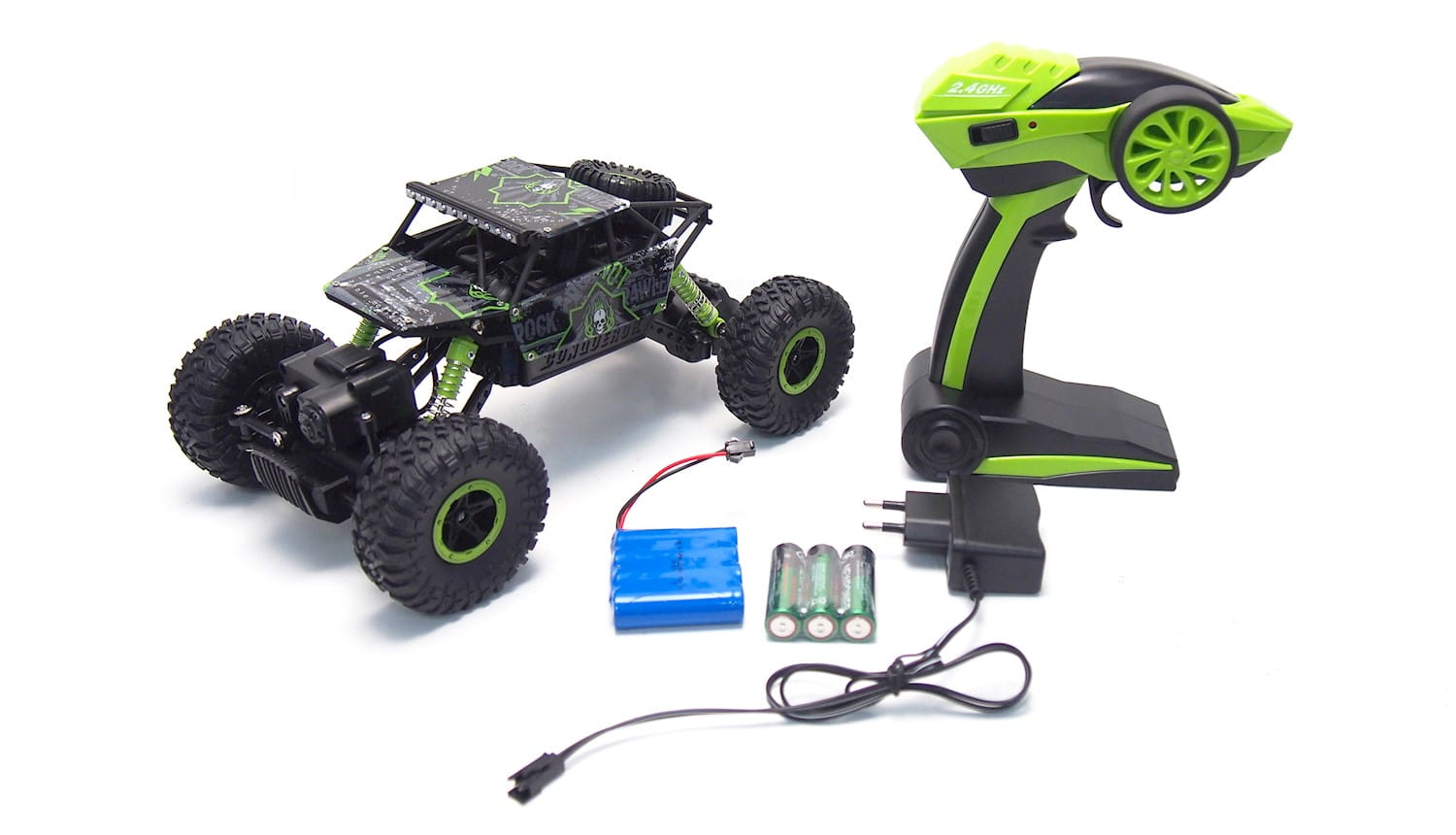 Amewi Conqueror "Green" 4WD RTR 1:18 Rock Crawler
