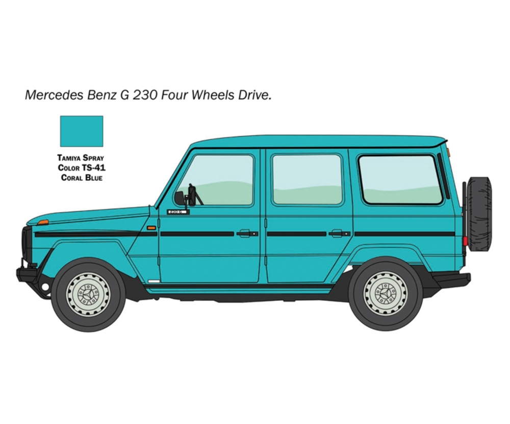 Italeri 1:24 Mercedes Benz G 230