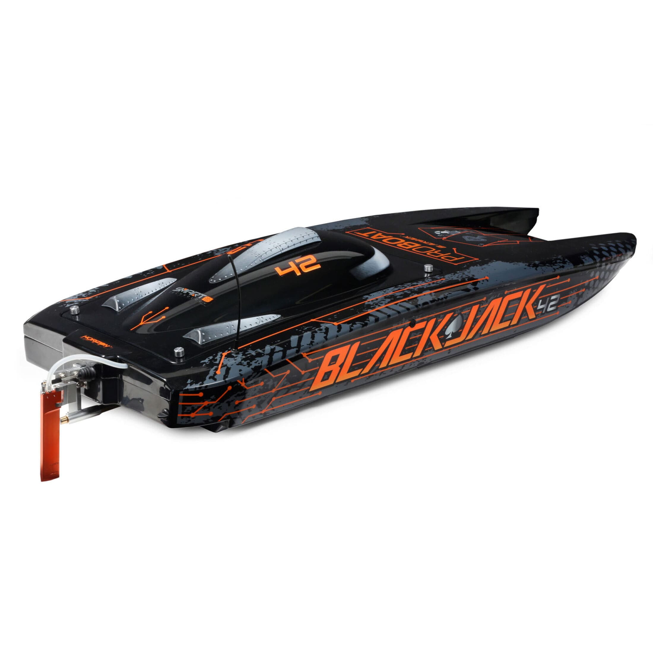 Pro Boat Blackjack 42 8S Katamaran mit Spektrum Motor Schwarz
