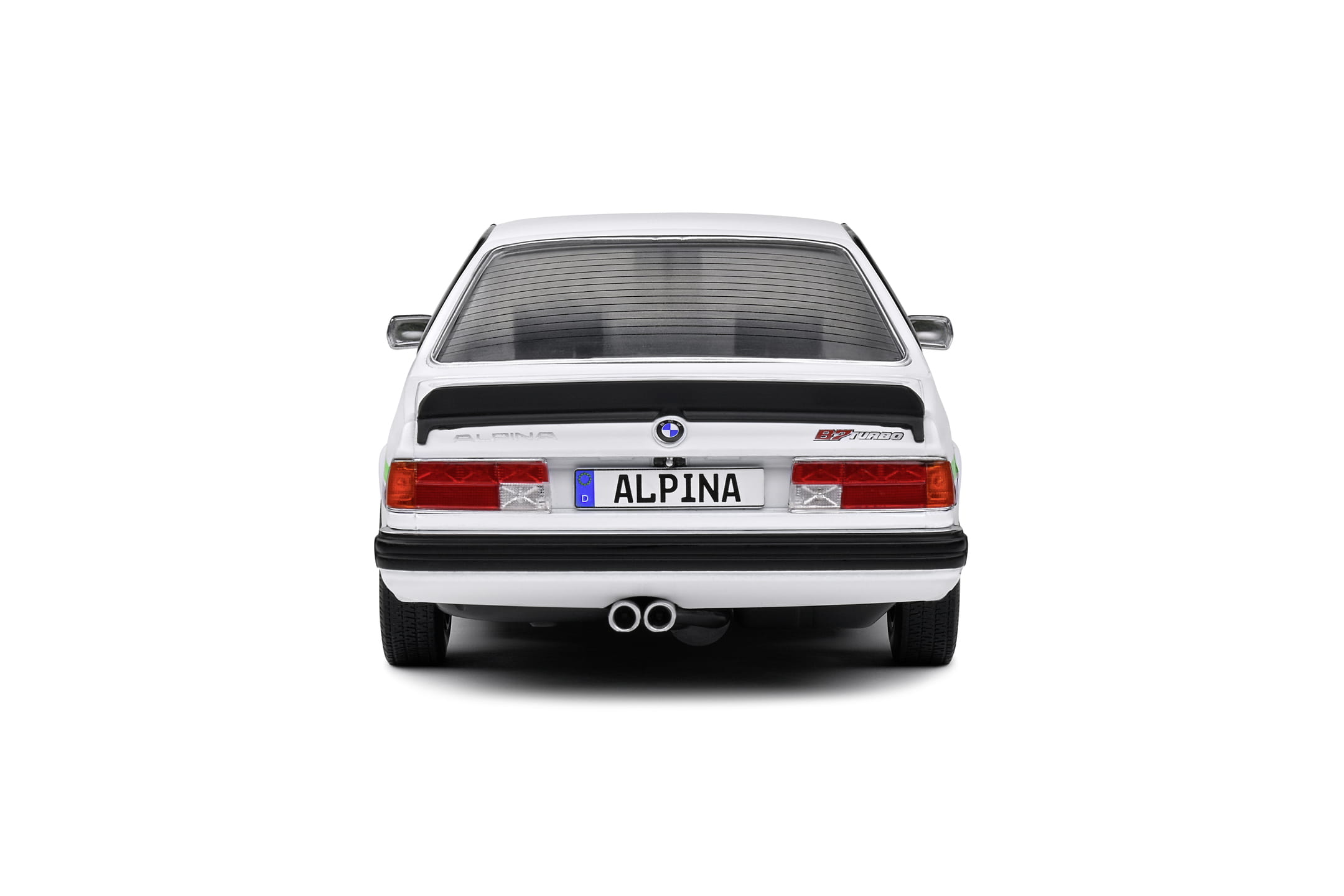 Solido Alpina B7 Turbo E24 1984 Weiss Standmodellauto im Massstab 1_18
