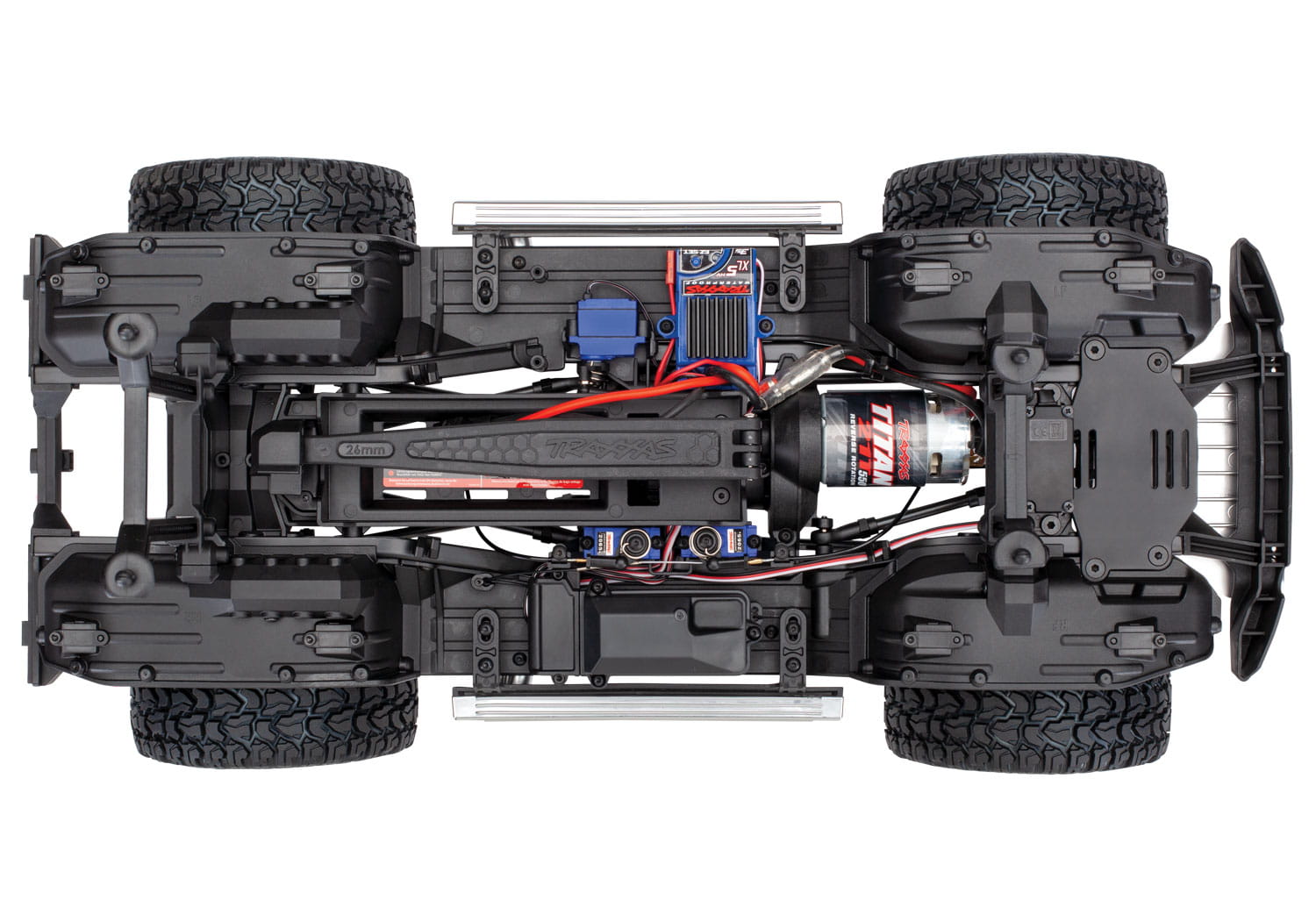 Traxxas Crawler TRX-4 Mercedes G 4x4 2,4Ghz schwarz RTR Bausatz 1:10