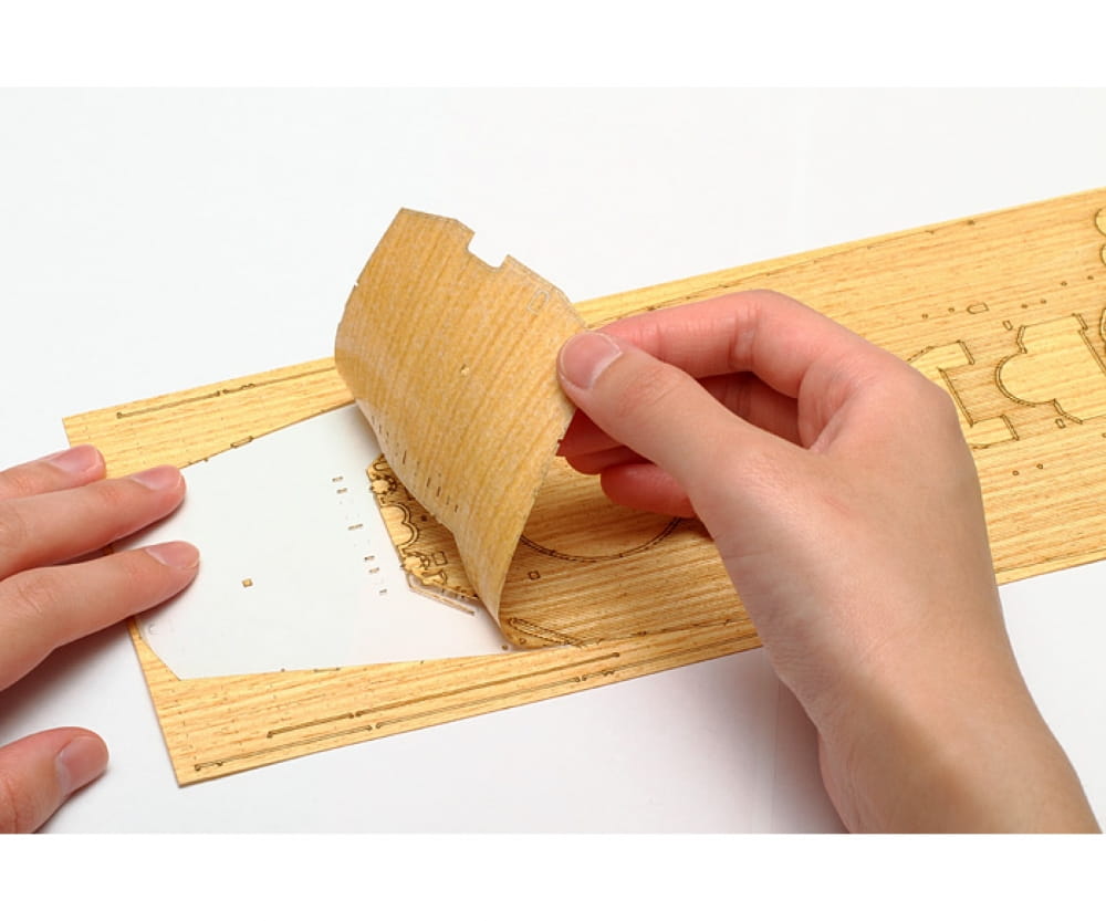 Tamiya WWII Yamato Holz Deck Dekor 1:350 Plastik Modellbau Bausatz Zubehör