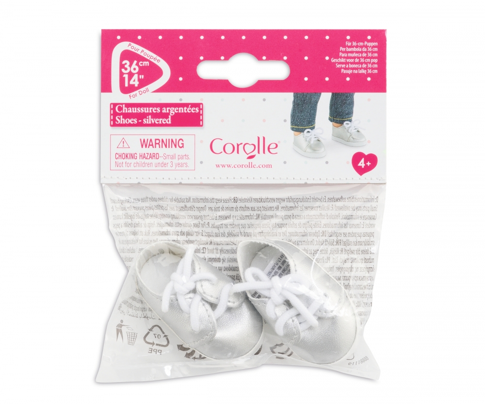 Corolle MC silberne Schuhe - RC-Zubehoer