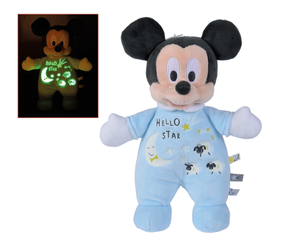 Nicotoy Disney Mickey GID Starry Night, 25cm