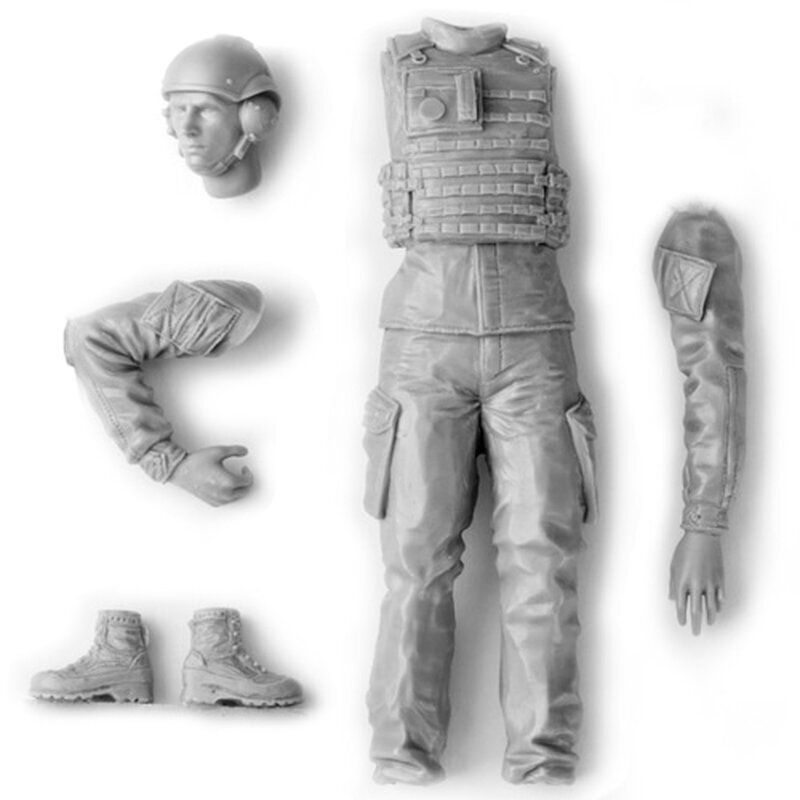 Torro 1_16 Figurenbausatz Britischer Panzerkommandant - RC-Zubehoer