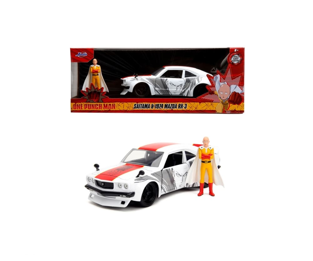 Jada One Punch Man 1974 Mazda RX-3 1_24 jada-one-punch-man-1974-mazda-rx-3-1-24