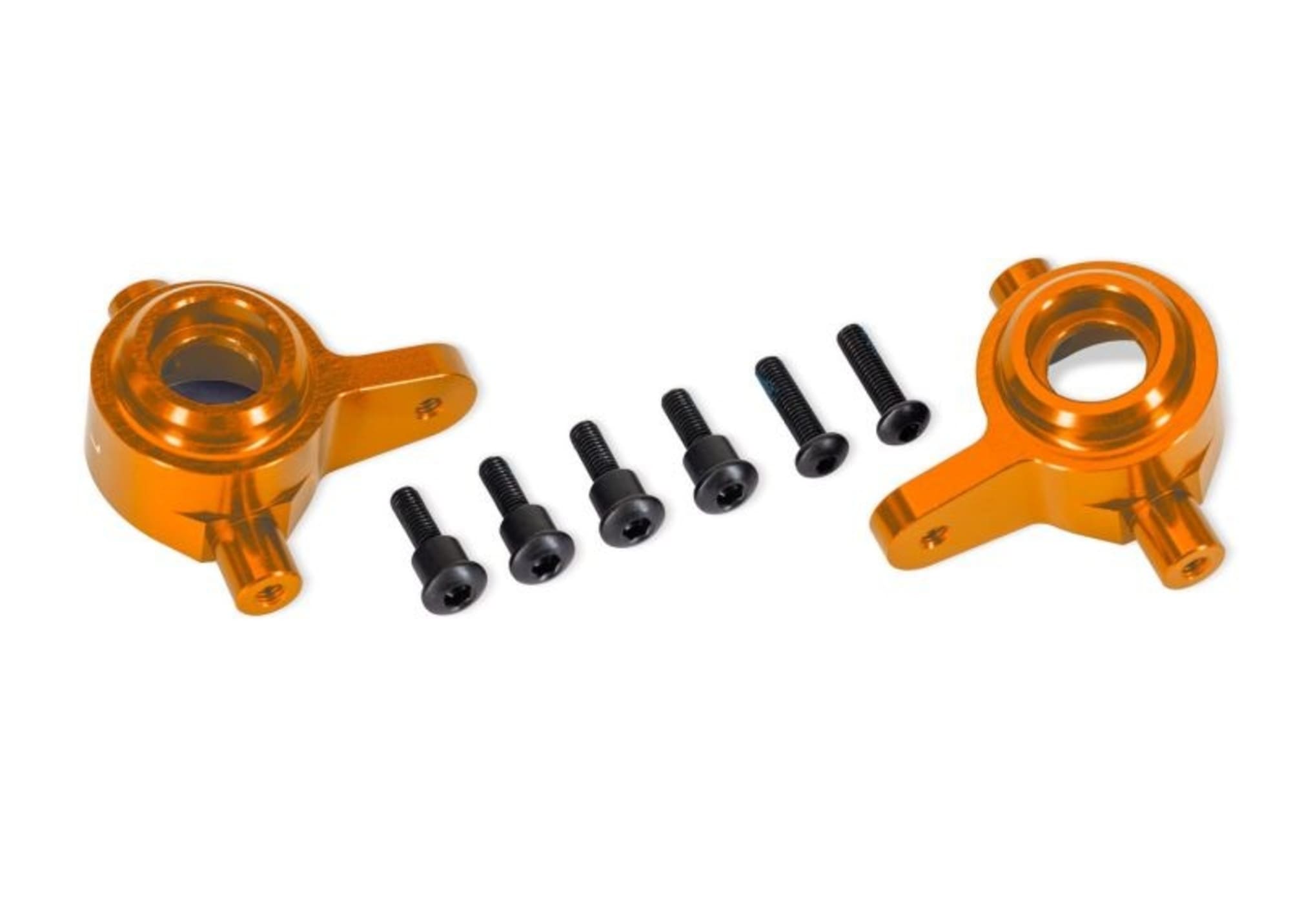 Traxxas Alu Orange Lenkhebel L_R fuer 4x4 Modelle mit Extreme HD _TRX9080_