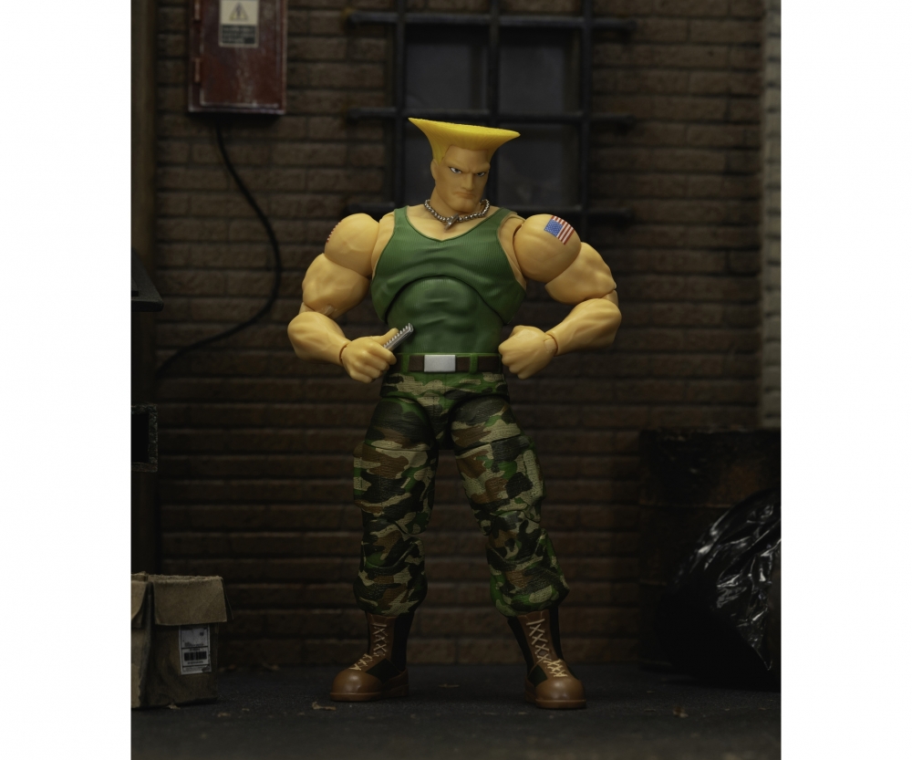 Jada Street Fighter II Guile 6" Figur