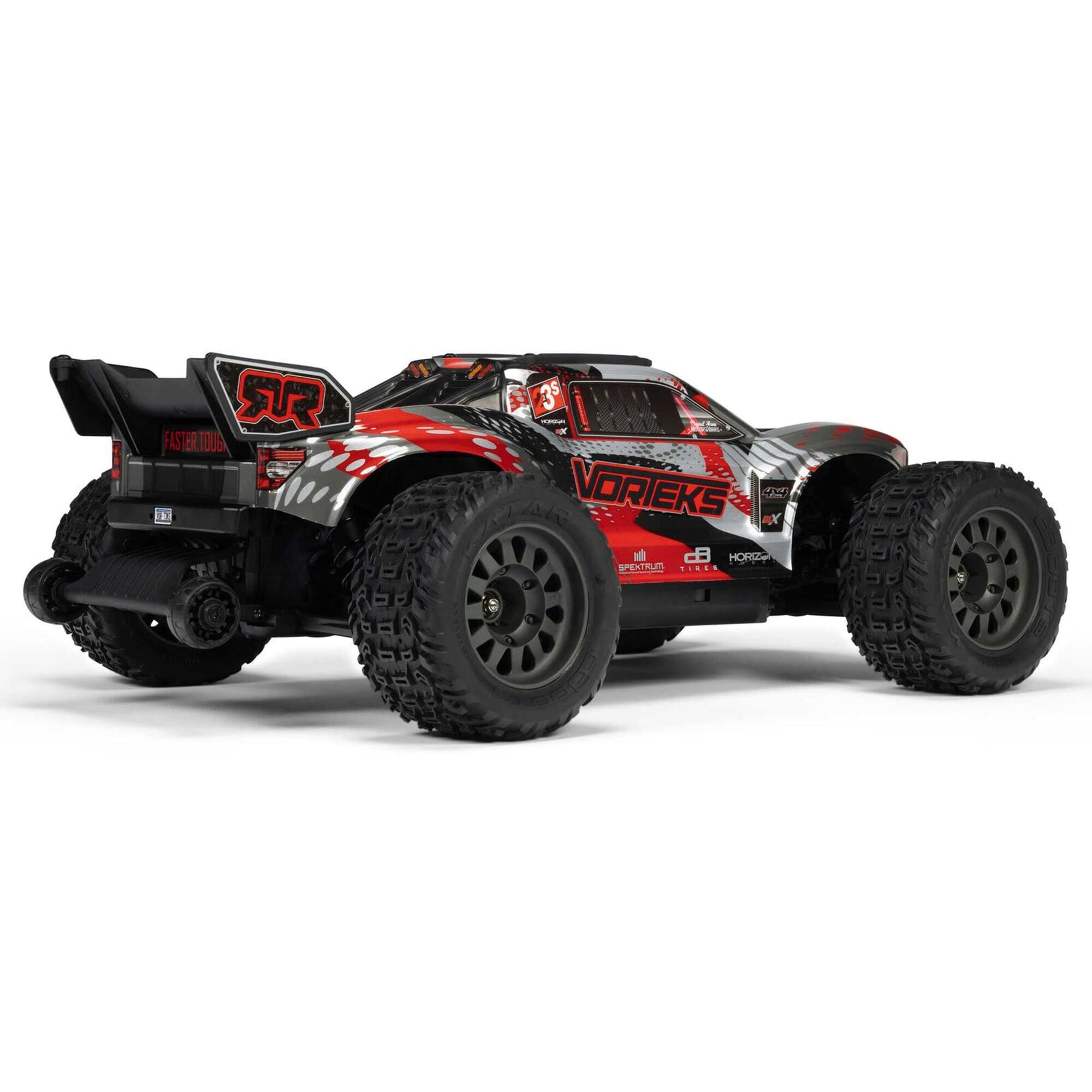 Arrma 1_10 VORTEKS 223S DSC 4X4 RTR Brushless Stadium Truck Rot - Ersatzteil Arrma 1_10 VORTEKS 223S DSC 4X4 RTR Brushless Stadium Truck Rot Ersatzteil
