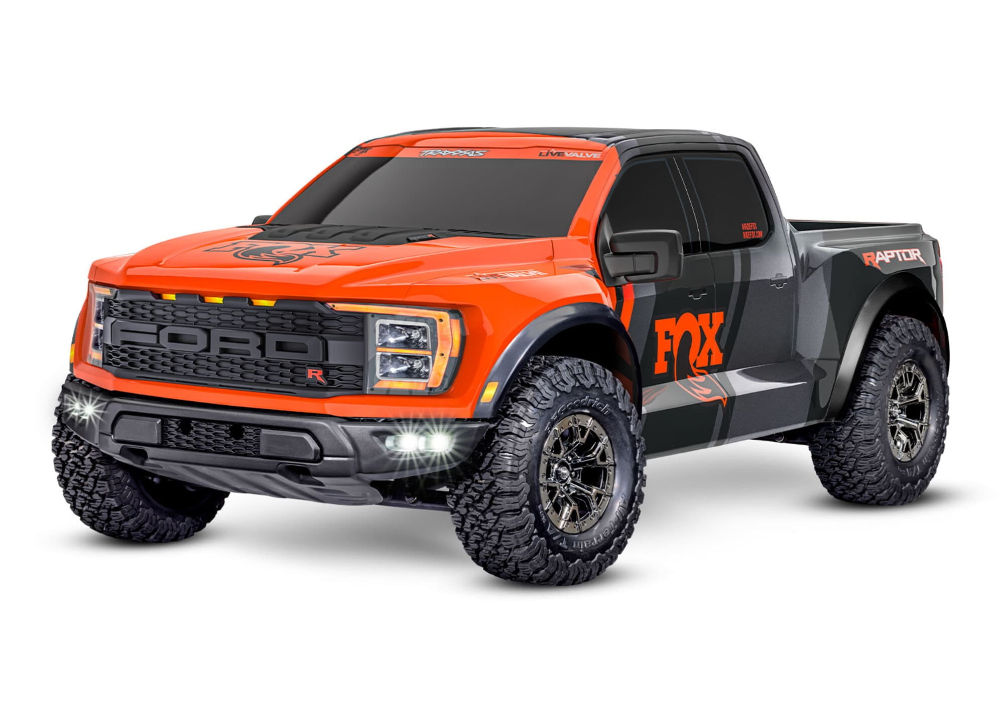 Traxxas Ford Raptor R 4x4 Ultimate RTR Brushless RC Truck Orange