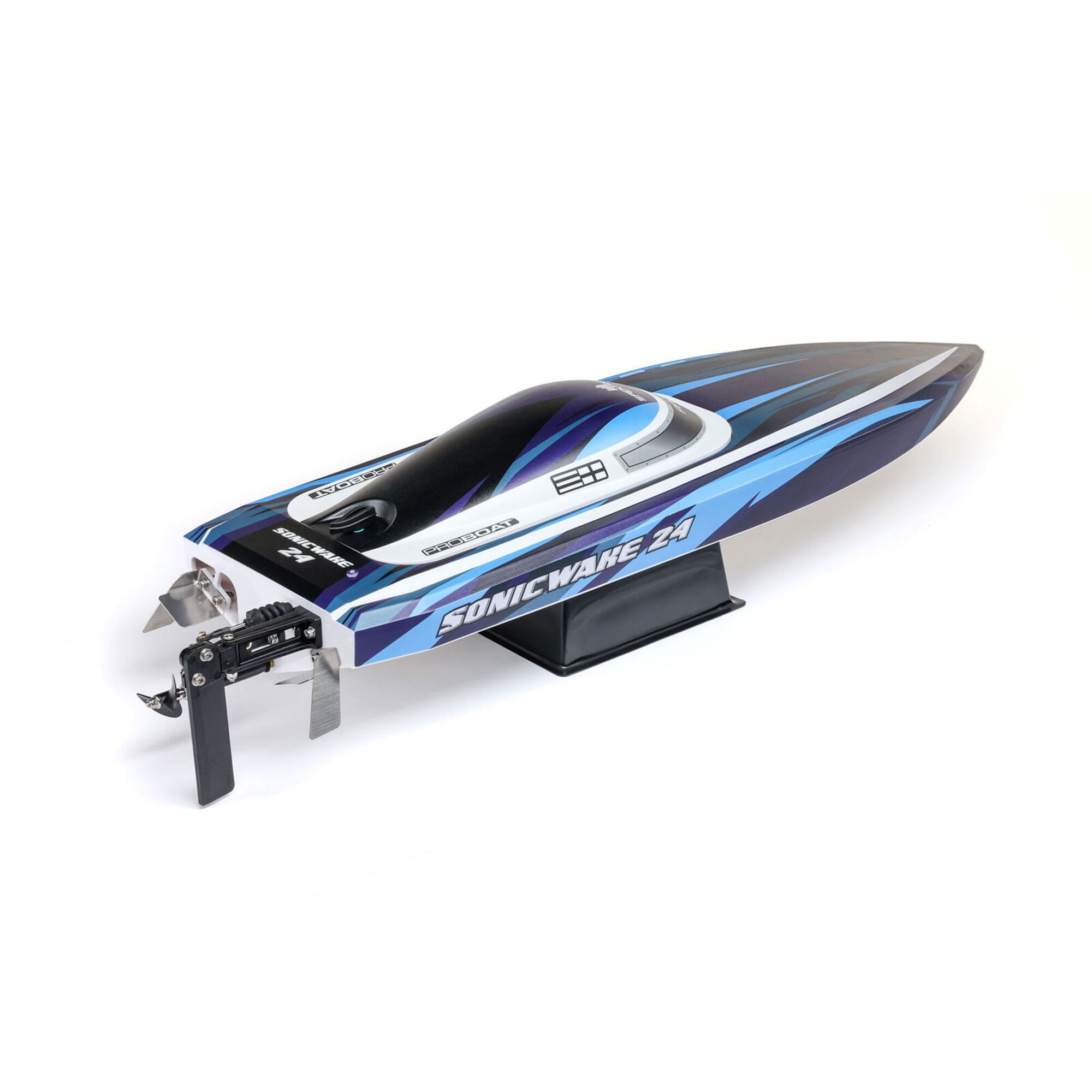 Pro Boat Sonicwake 24 Brushless RC Boot RTR in Blau