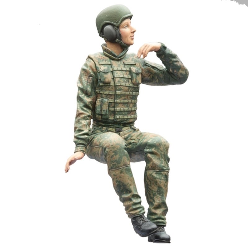 Torro 1_16 Figurenbausatz Russische Panzerbesatzung weiblich - RC-Zubehoer