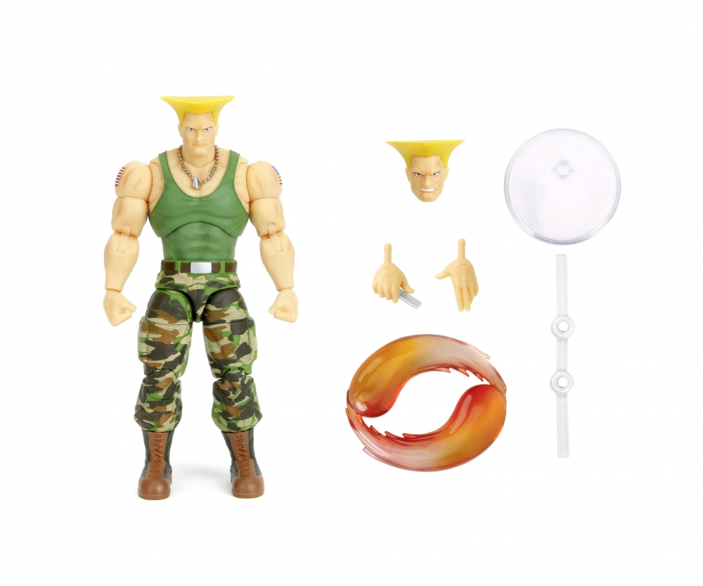 Jada Street Fighter II Guile 6" Figur