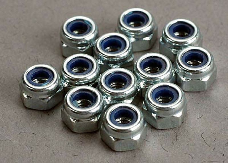 Traxxas 3mm Nylon-Stop Muttern