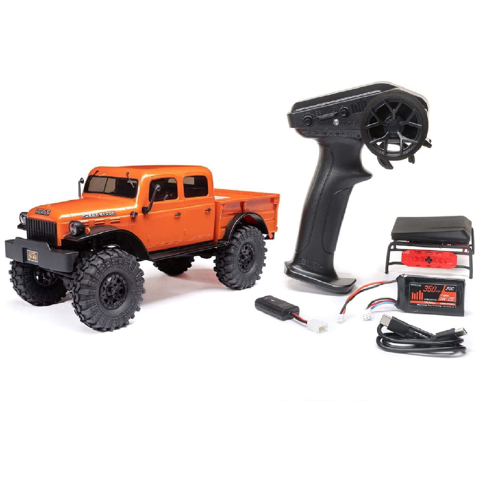 Axial RC Rock Crawler SCX24 1940 Dodge Power Wagon Orange 1:24 4WD RTR Axial RC Rock Crawler SCX24 1940 Dodge Power Wagon Orange 1:24 4WD RTR