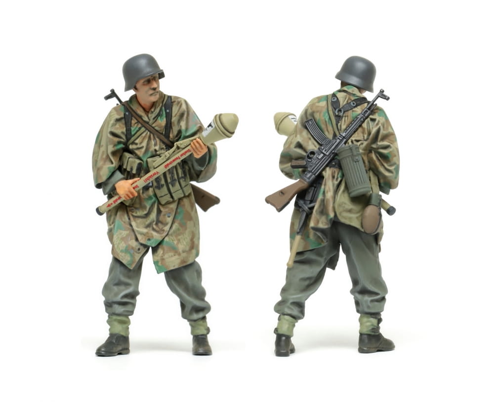 Tamiya 1:35 Figuren Set Deutsche Infanterie 1943-45 (5) Plastik Modellbausatz
