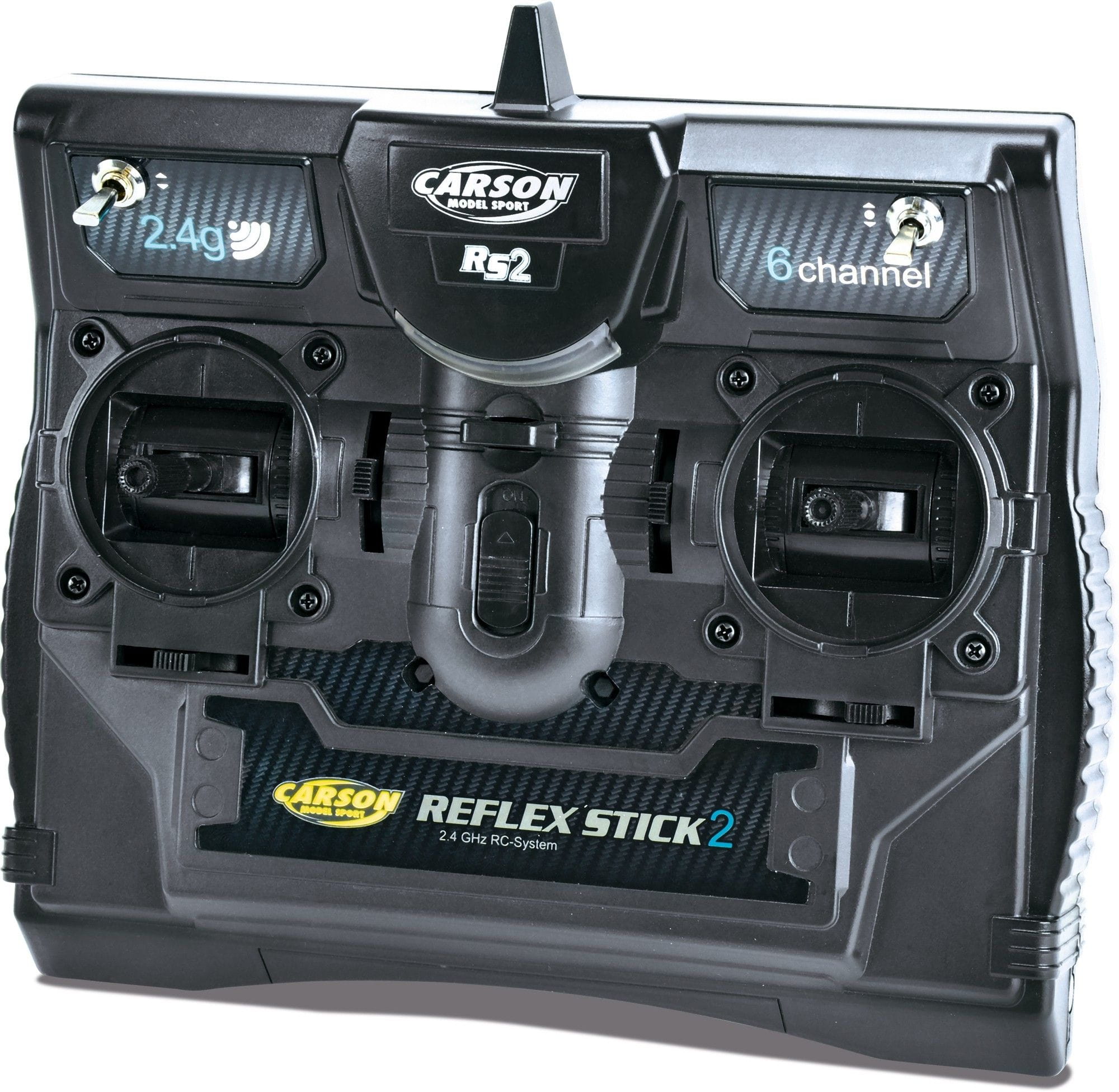 CARSON 6 kanal RC Fernsteuerung mit Empfaenger carson 6 kanal rc anlage