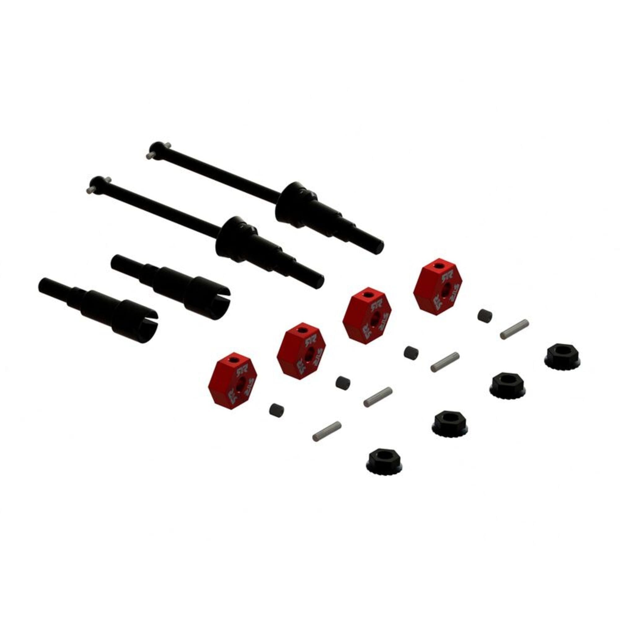 Arrma Metal Axle - Wheel Hex Set B _4_ GROM - RC-Zubehoer