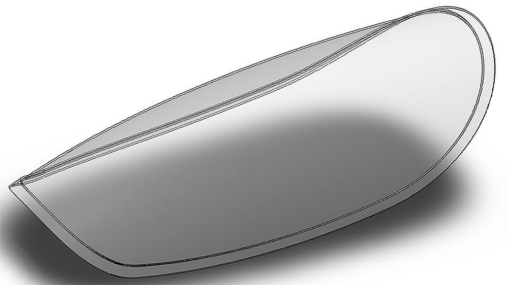 Multiplex Kabinenhaubenglas Solius - RC-Zubehoer