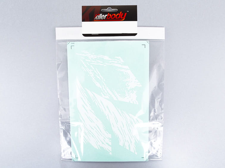 Killerbody Horri-Bull 1_10 Scale Crawler_ Dekorbogen weiss - RC-Zubehoer