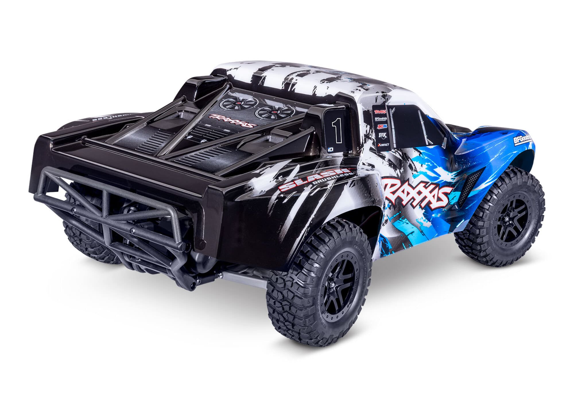 Traxxas Slash 2WD VX3 Brushless RTR Short Course Truck Blau