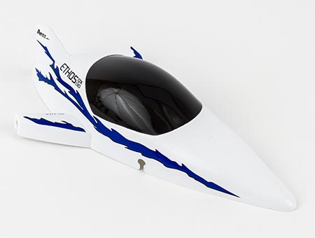 Robitronic Body/Canopy, Blue: Ethos QX 130