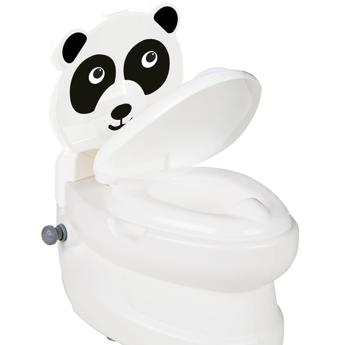 Jamara Meine kleine Toilette Panda mit Spülsound und Toilettenpapierhalter