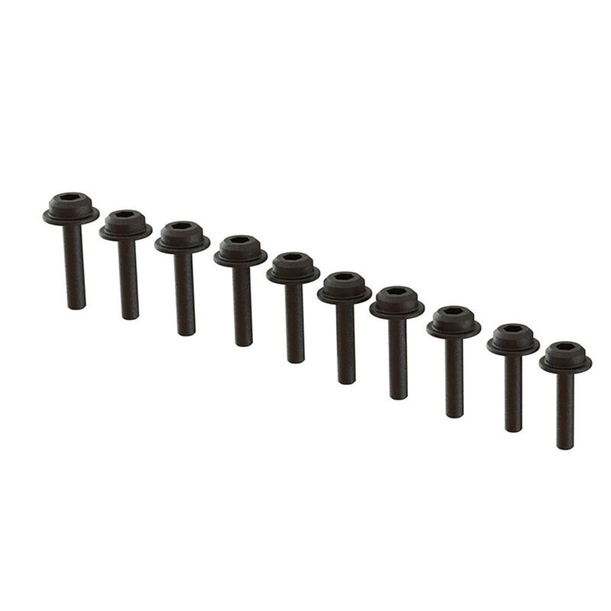 Arrma Flanged Cap Kopf Schraube M2x12mm (10pcs) Arrma Flanged Cap Kopf Schraube M2x12mm _10pcs_ - RC-Zubehoer