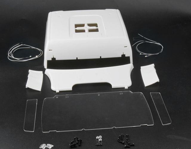 Lesu 1_14 Hochdach fuer MAN TGX mit LED unlackiert - RC-Zubehoer