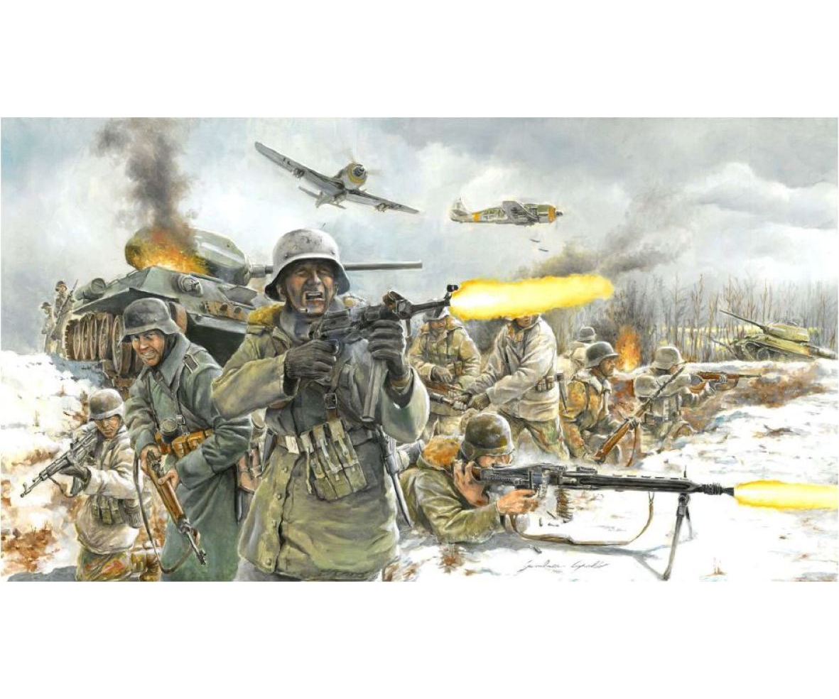 Italeri 1_72 Fig_-Set Deut. Infanterie _Winter_ - RC-Zubehoer