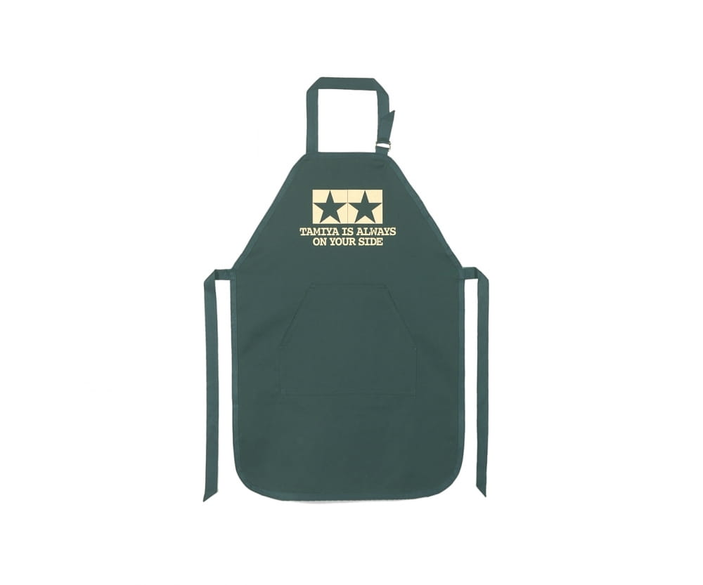 Tamiya Bastelschürze Unisex mit verstellbarem Nackenband und Brand Aufdruck Tamiya Bastelschürze Unisex mit verstellbarem Nackenband und Brand Aufdruck