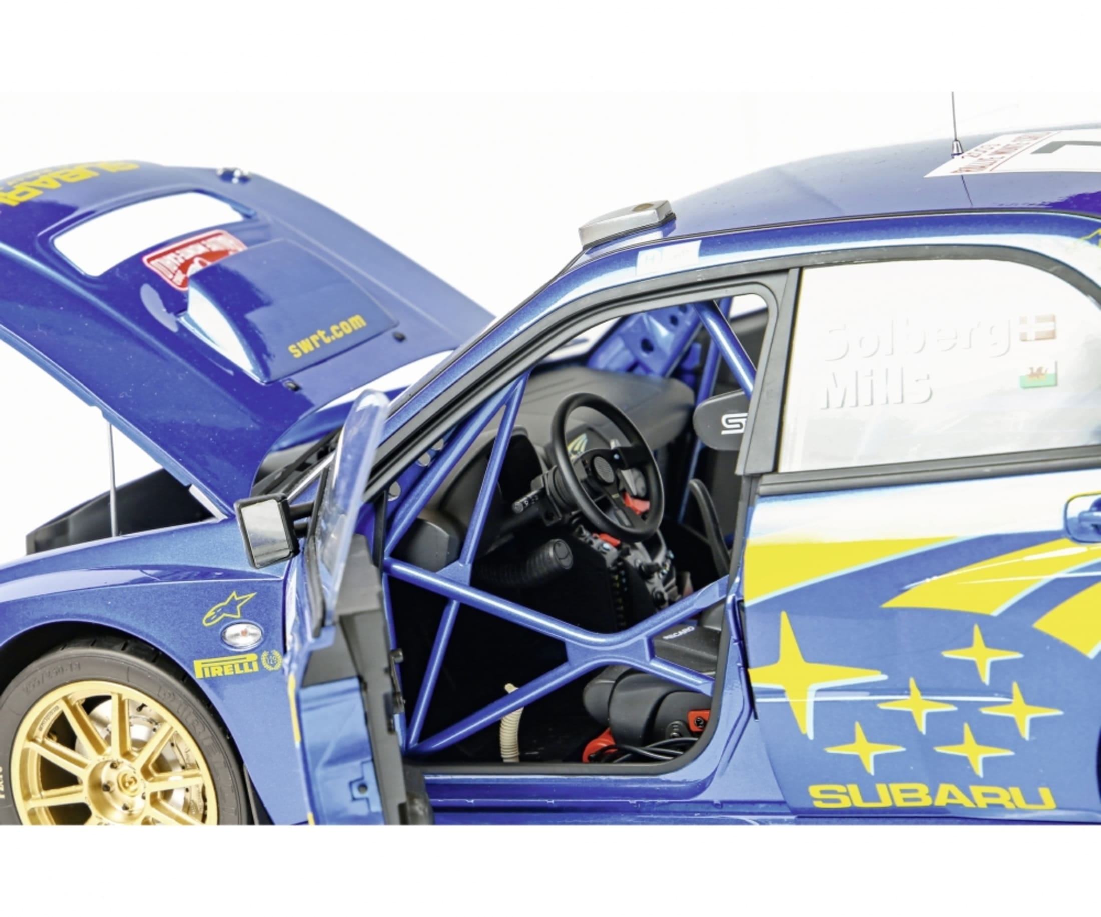 1:8 IXO Subaru Impreza Rally MC 2003 Modellauto Bausatz - Licht & Sound