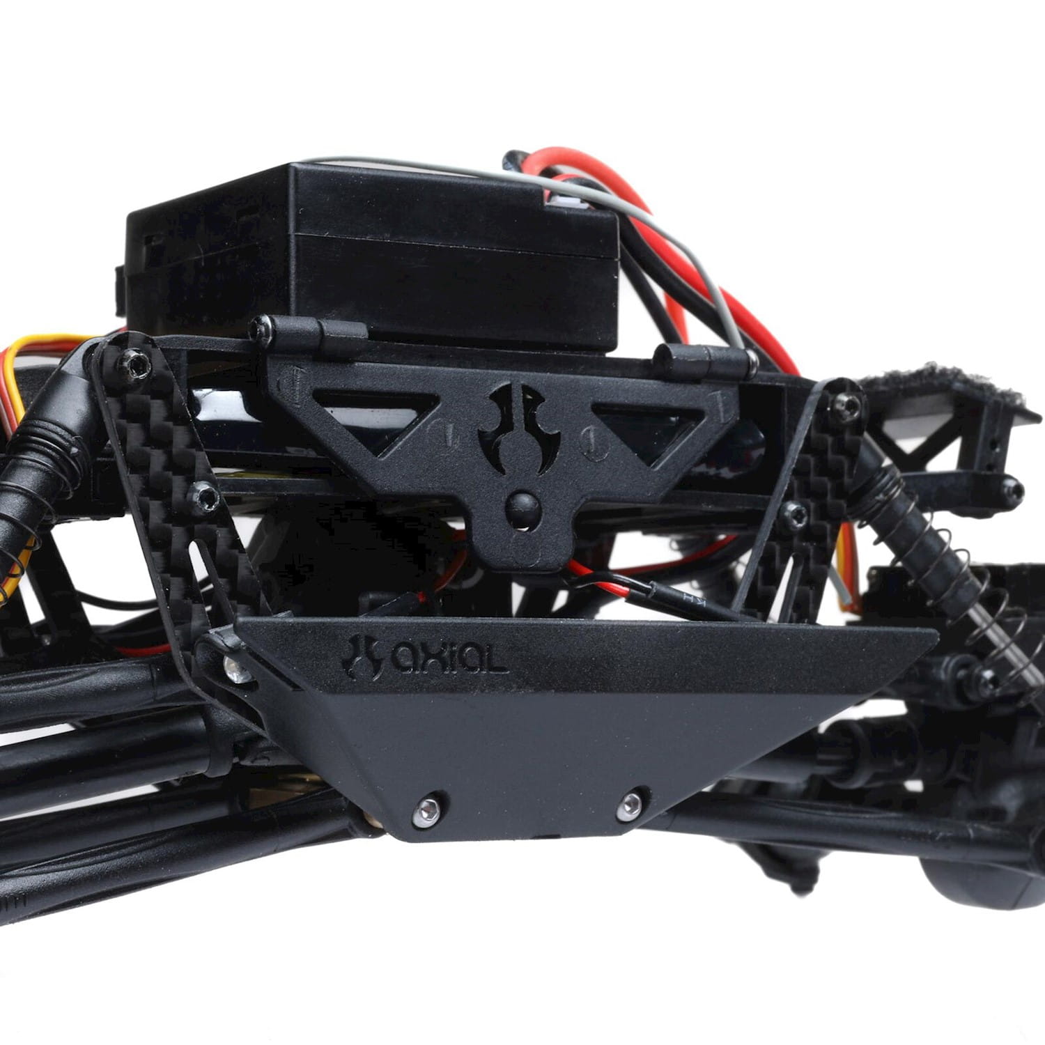 Axial Chassis Sides, Crbn Fbr (2):AX24
