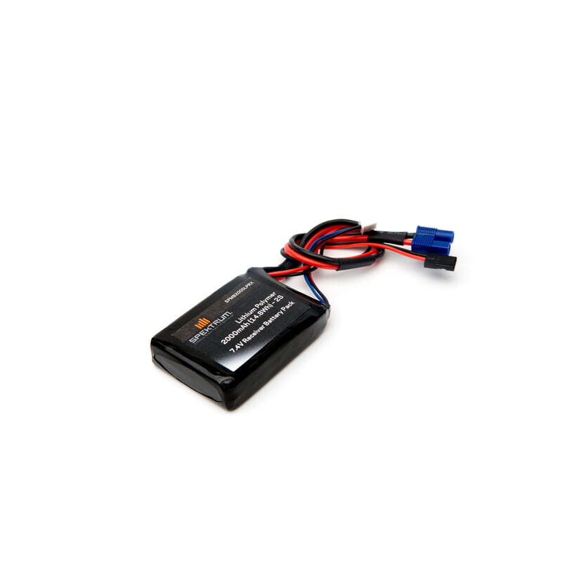 Spektrum 2S 7,4V 2000mAh LiPo Empfänger-Akku