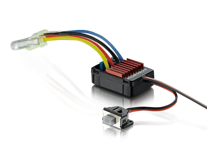 Hobbywing QuicRun Regler 1625 Brushed 25A für 1/16, 1/18 Hobbywing QuicRun Regler 1625 Brushed 25A für 1/16, 1/18