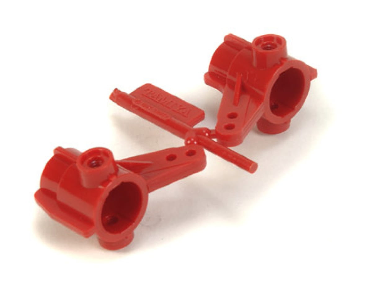 Tamiya TA-01_Manta Ray Achsschenkel rot _2_ - RC-Zubehoer