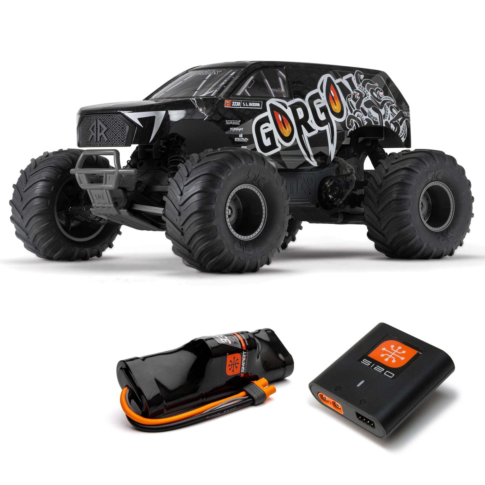 ARRMA Gorgon MT RTA 1_10 Monster Truck mit Akku arrma gorgon MT 2WD RTA-Bausatz mit Akku und Ladegeraet