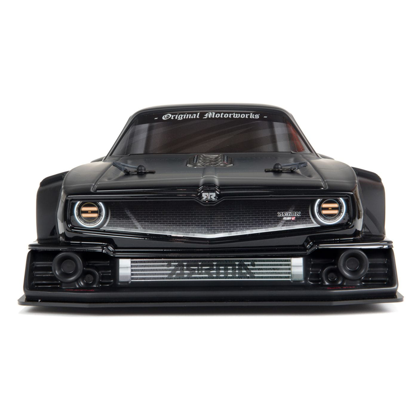 ARRMA Felony 6S BLX RTR Muscle Car im Massstab 1 zu 7 in Retro-Optik-schwarz matt